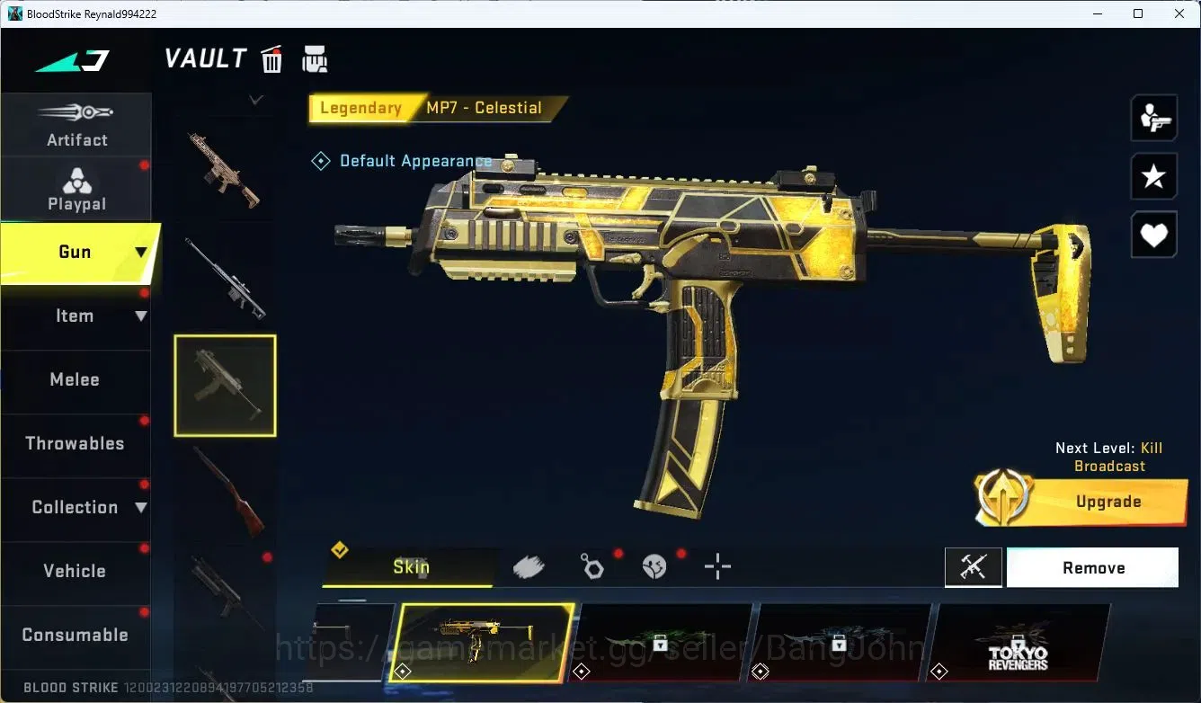 Blood Strike Accounts ASIA | 2 TR Guns: MCX,MP7|1 Ultra Skin|1 Legendary image 5
