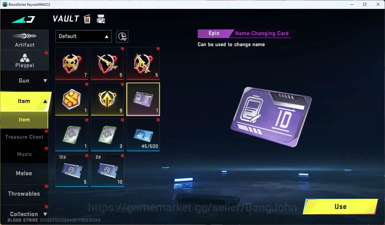 Blood Strike Accounts ASIA | 2 TR Guns: MCX,MP7|1 Ultra Skin|1 Legendary image 6
