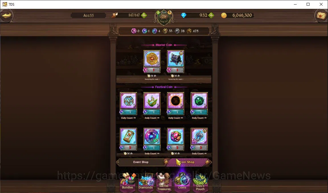 The Seven Deadly Sins: Grand Cross Accounts Global |1M CC| Starter Ch 4 | 932+1 Seventh Spring image 10