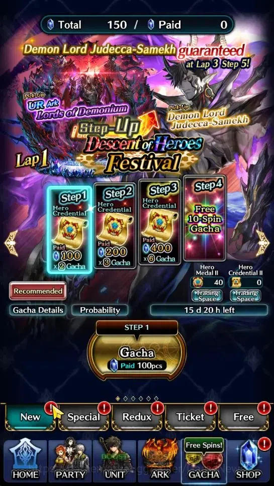 Last Cloudia Accounts GLOBAL | Rank 9 | Top Tier Unit [DL Judecca-Samekh image 8
