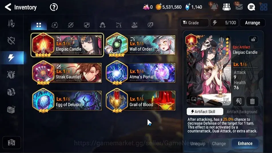 Epic Seven Accounts GLOBAL Unverif|New Era|2 ML(Rhiana & Luciel,Specte image 14