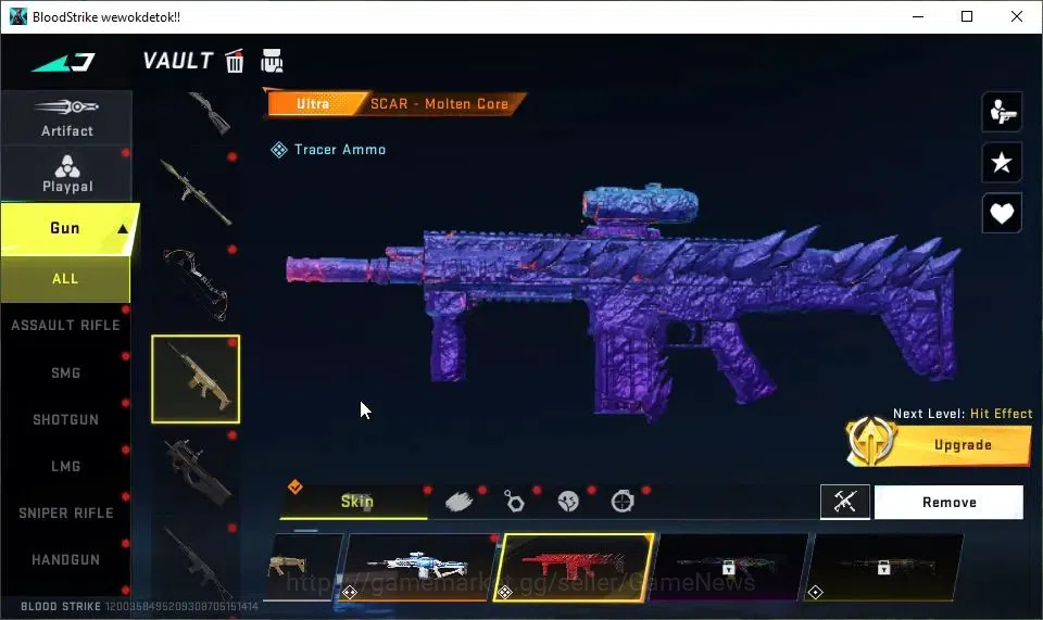 Blood Strike Accounts ASIA|AK47-Overload Eternal Lv3,Kar98k 7DS collab,8 image 13