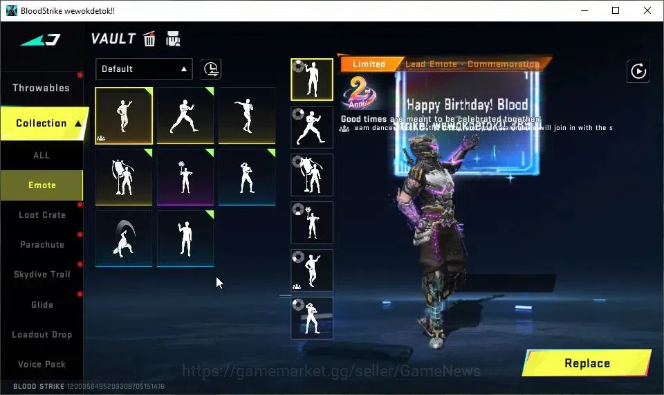 Blood Strike Accounts ASIA|AK47-Overload Eternal Lv3,Kar98k 7DS collab,8 image 16