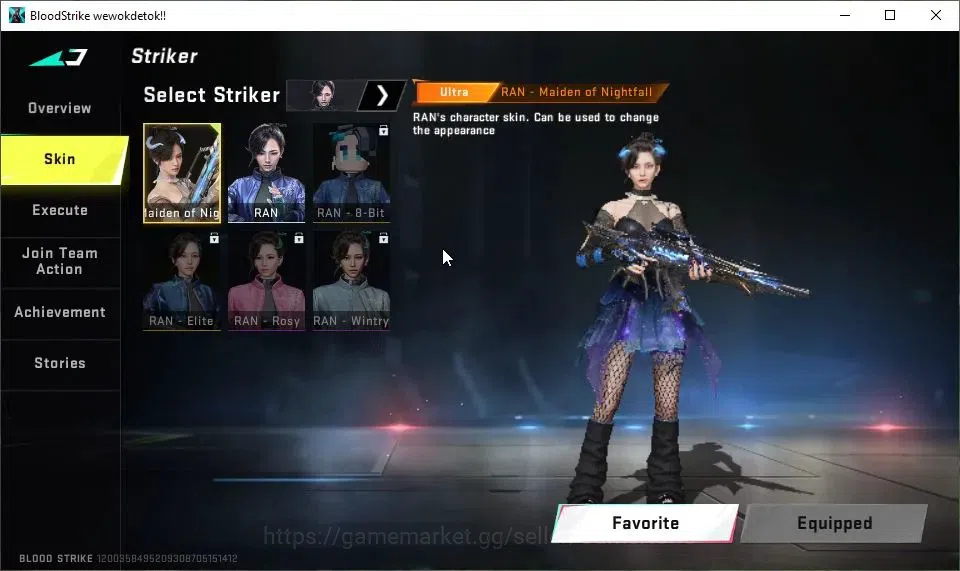 Blood Strike Accounts ASIA|AK47-Overload Eternal Lv3,Kar98k 7DS collab,8 image 6