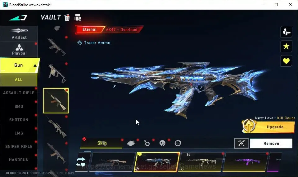 Blood Strike Accounts ASIA|AK47-Overload Eternal Lv3,Kar98k 7DS collab,8 image 8
