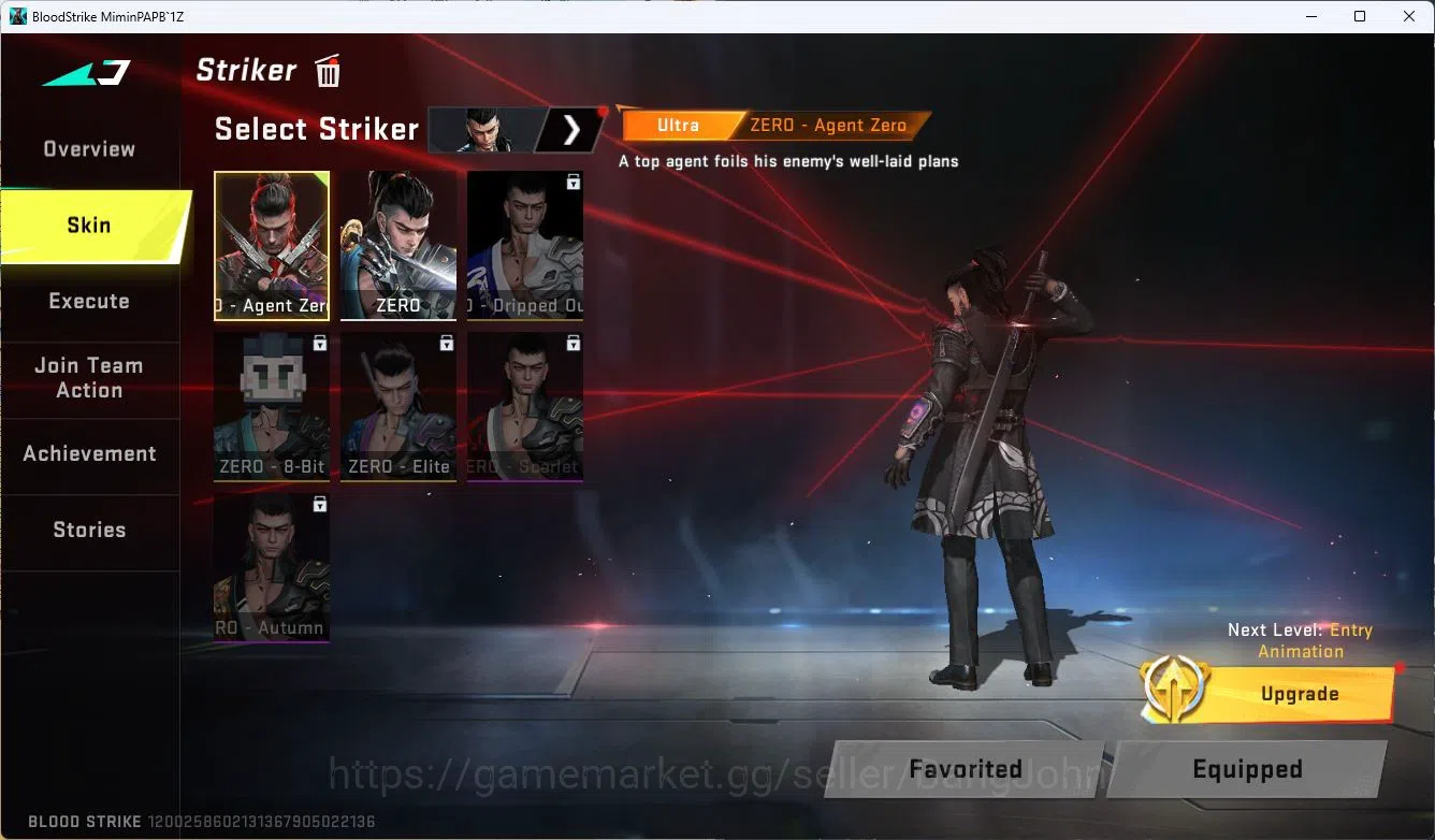 Blood Strike Accounts ASIA|ULTRA=DUAL BLADE,BANDAGE|LIMITED=MP7|DETAIL C image 3
