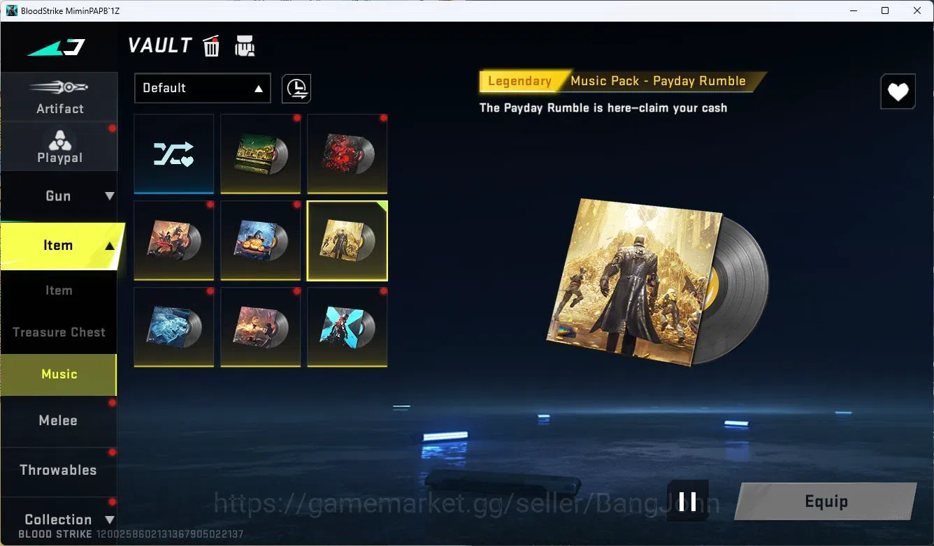 Blood Strike Accounts ASIA|ULTRA=DUAL BLADE,BANDAGE|LIMITED=MP7|DETAIL C image 8
