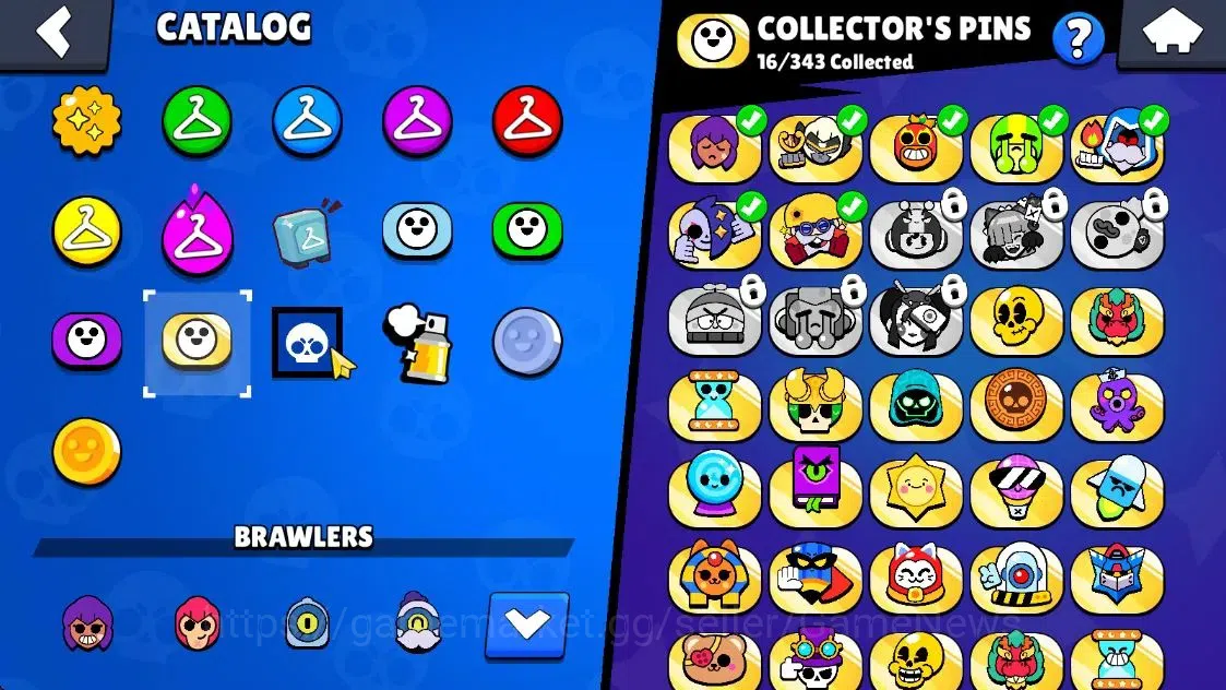 Brawl Stars Accounts 1374 Trophy|19 Brawlers 1 Max Lvl [Shelly]|24 Skins|1 Myth [Rude Lou] 4 Epic [Midori Pawlette]|CN 17