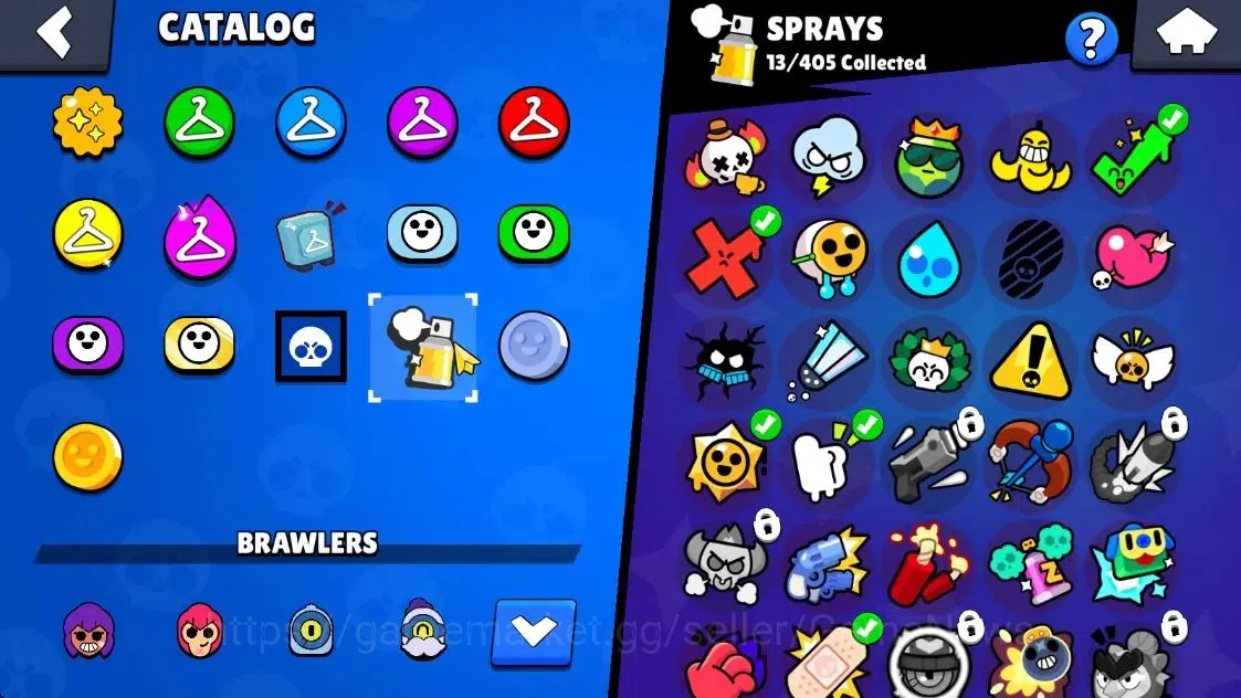 Brawl Stars Accounts 1374 Trophy|19 Brawlers 1 Max Lvl [Shelly]|24 Skins|1 Myth [Rude Lou] 4 Epic [Midori Pawlette]|CN 19