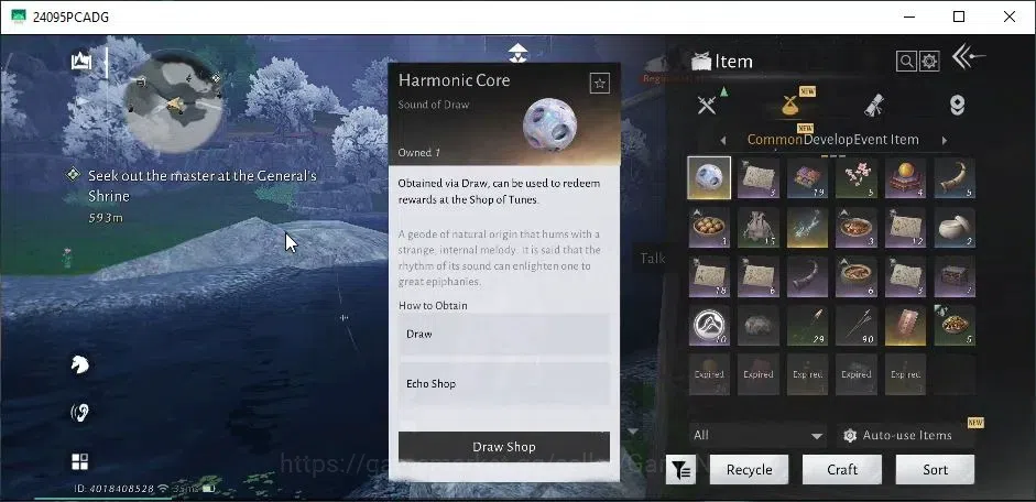 Where Winds Meet Accounts GLOBAL|Lv 5|1 Harmonic Core|GS 3671|Lone March|Ant image 1