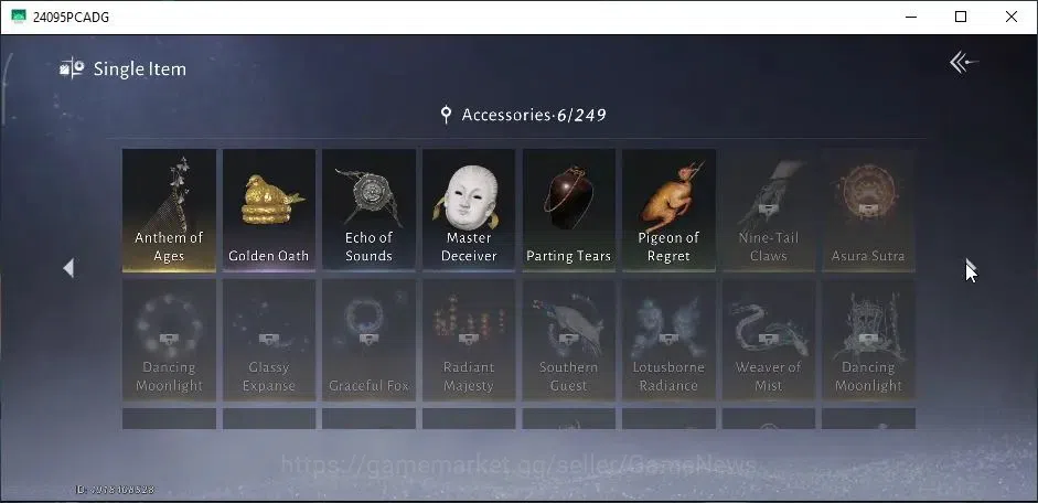 Where Winds Meet Accounts GLOBAL|Lv 5|1 Harmonic Core|GS 3671|Lone March|Ant image 12