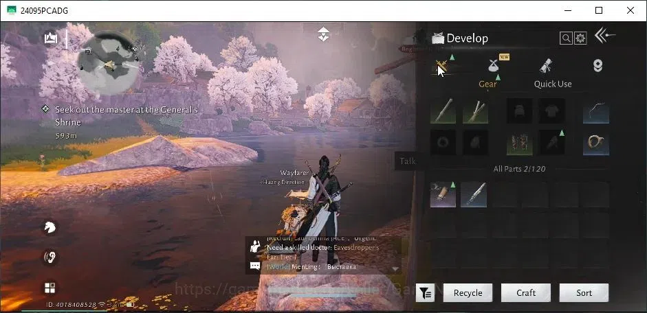 Where Winds Meet Accounts GLOBAL|Lv 5|1 Harmonic Core|GS 3671|Lone March|Ant image 13