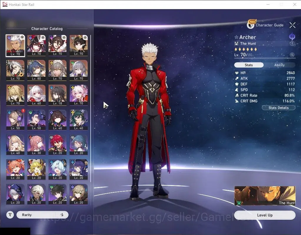 Honkai Star Rail Accounts Asia |TL 61|7 Limited|Boothill,Yunli,Sparkle,Arche image 4