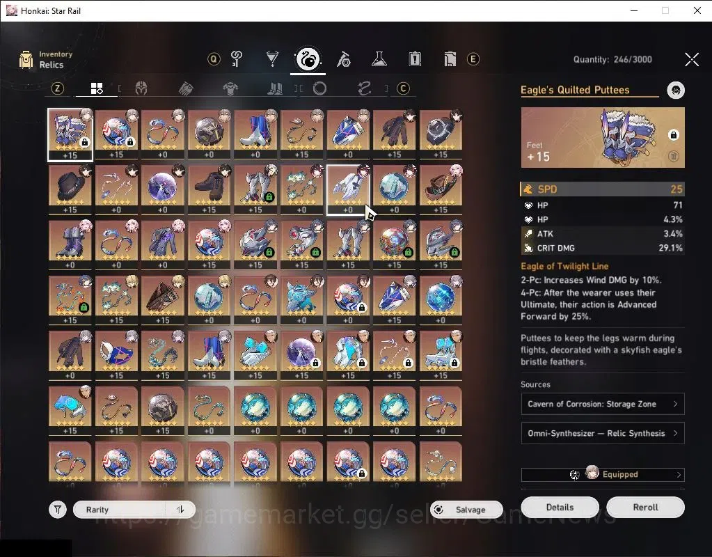 Honkai Star Rail Accounts Asia |TL 61|7 Limited|Boothill,Yunli,Sparkle,Arche image 7