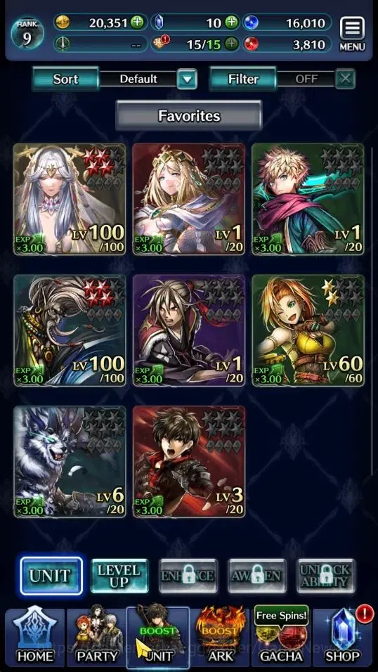 Last Cloudia Accounts GLOBAL|Rank 9|Starter|Top Tier Unit [Spirit Maiden image 1