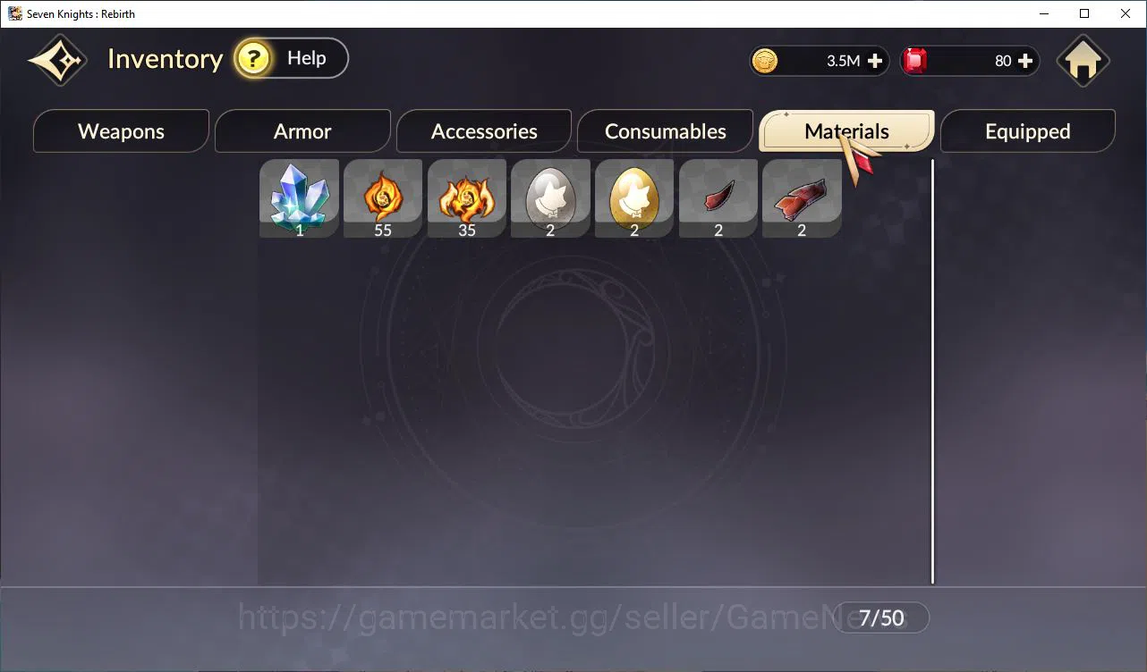 Seven Knights Re:Birth Accounts [Re:BIRTH] Global Starter 4 Legendary+ 10 HSV (Teo image 6
