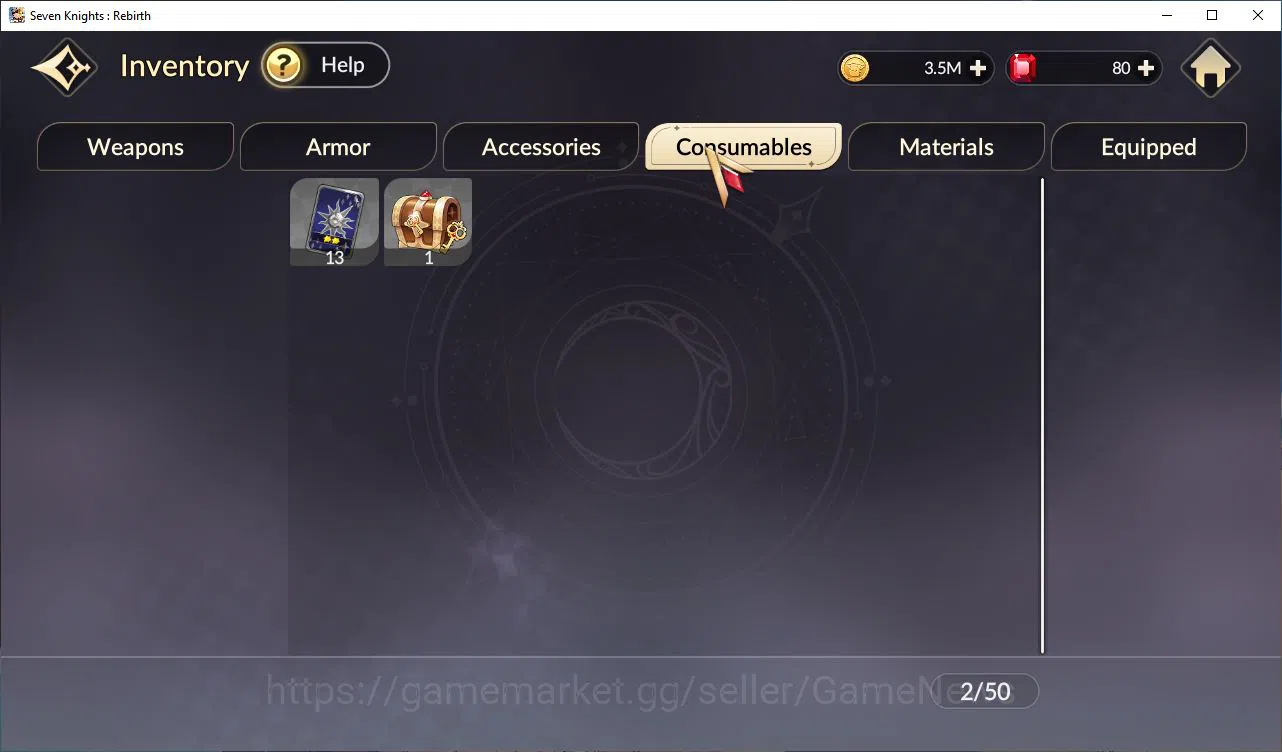 Seven Knights Re:Birth Accounts [Re:BIRTH] Global Starter 4 Legendary+ 10 HSV (Teo image 7