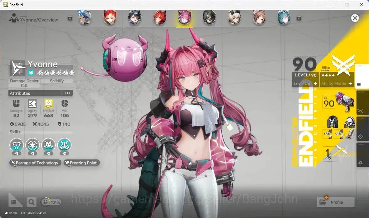 Arknights: Endfield Accounts Asia|Lv 60|6 Limit+5 Sign (Z.Fangyi, Gilberta, Ros image 10