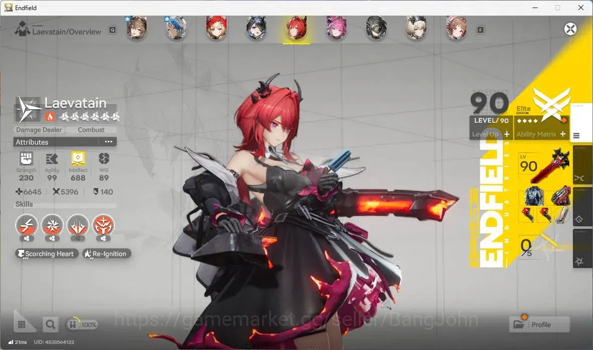 Arknights: Endfield Accounts Asia|Lv 60|6 Limit+5 Sign (Z.Fangyi, Gilberta, Ros image 9