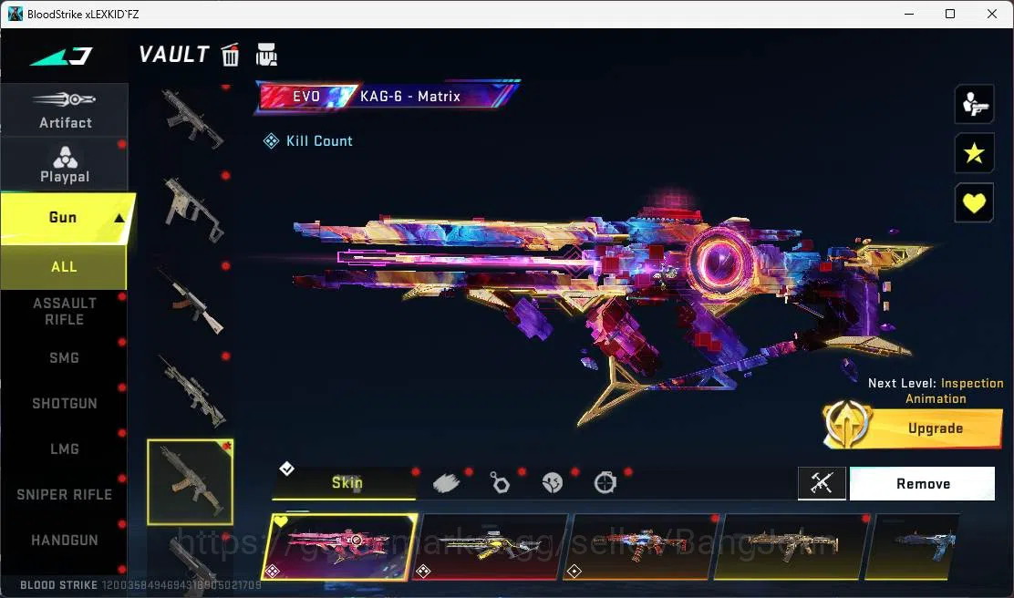 Blood Strike Accounts ASIA|2 EVO(GALIL,KAG)+5Mele|12Eter(Collab Bleach(Z image 5