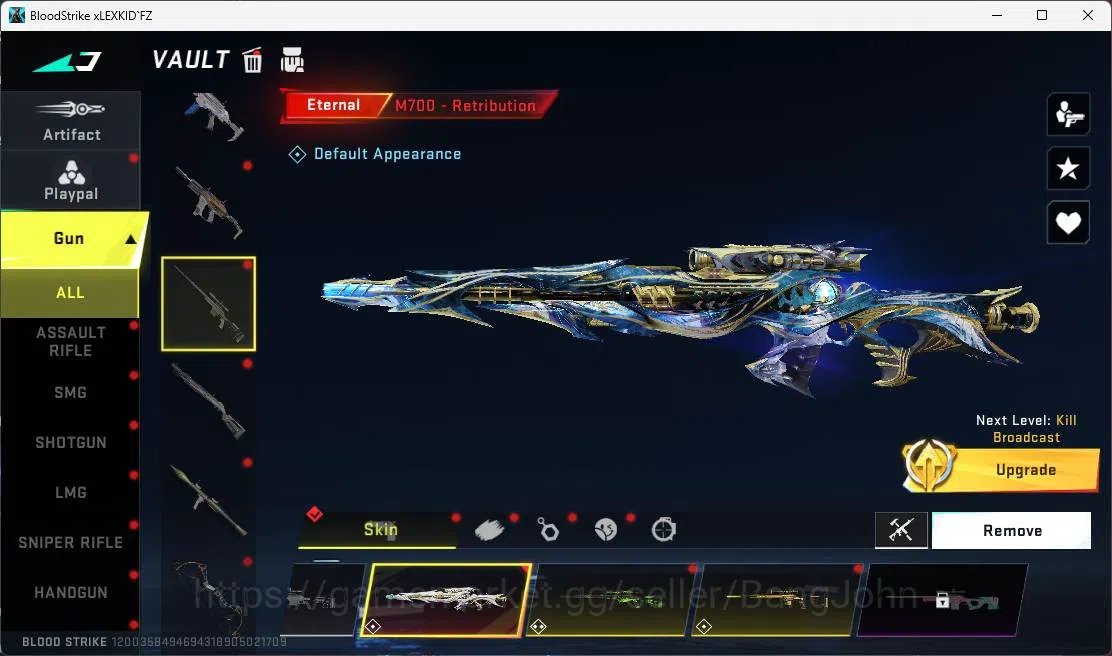 Blood Strike Accounts ASIA|2 EVO(GALIL,KAG)+5Mele|12Eter(Collab Bleach(Z image 7