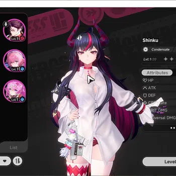 Neverness to Everness Accounts GLOBAL SEA|HL 3|2 SSR 1 Limited (Shinku A1),Baicang|3 Selector ON|Male MC|Log Mail|Take