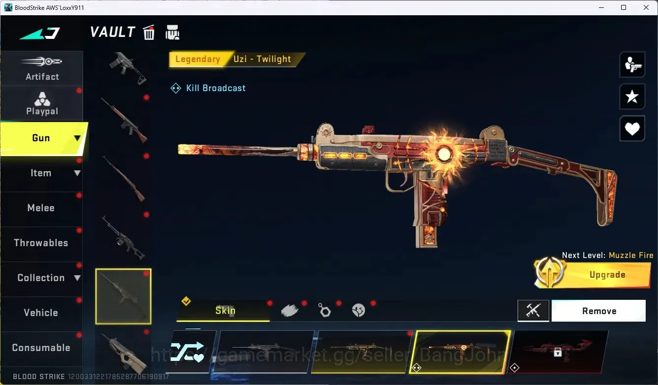 Blood Strike Accounts ASIA|1 Eternal: Desert Eagle|3 Collab Gun[TR&7DS]| image 12