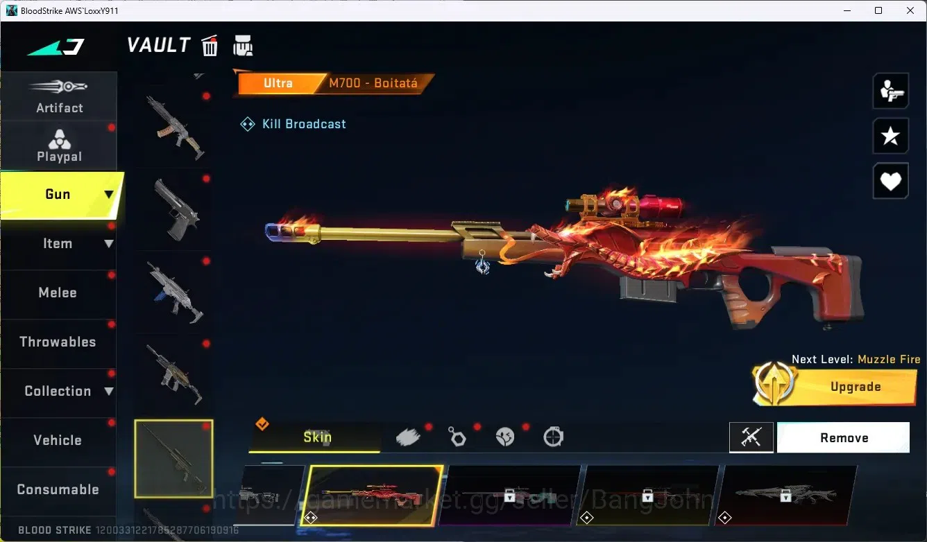 Blood Strike Accounts ASIA|1 Eternal: Desert Eagle|3 Collab Gun[TR&7DS]| image 6