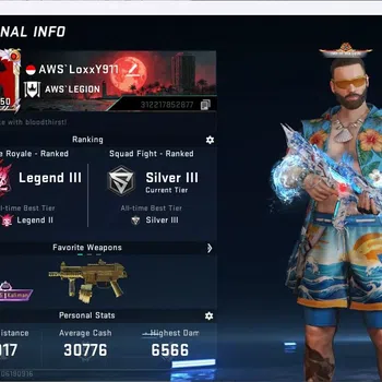 Blood Strike Collab Skin ASIA|1 Eternal: Desert Eagle|3 Collab Gun[TR&7DS]| image 1