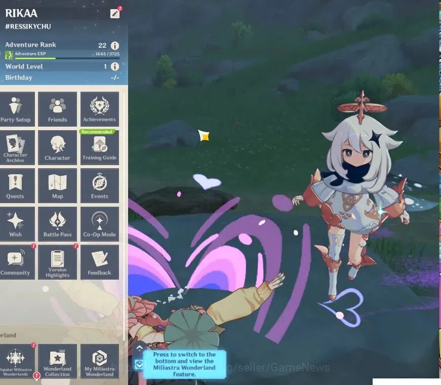 Genshin Impact Accounts Asia |Starter|AR 22|1 Limited+18(*4Charater)| Vare image 2