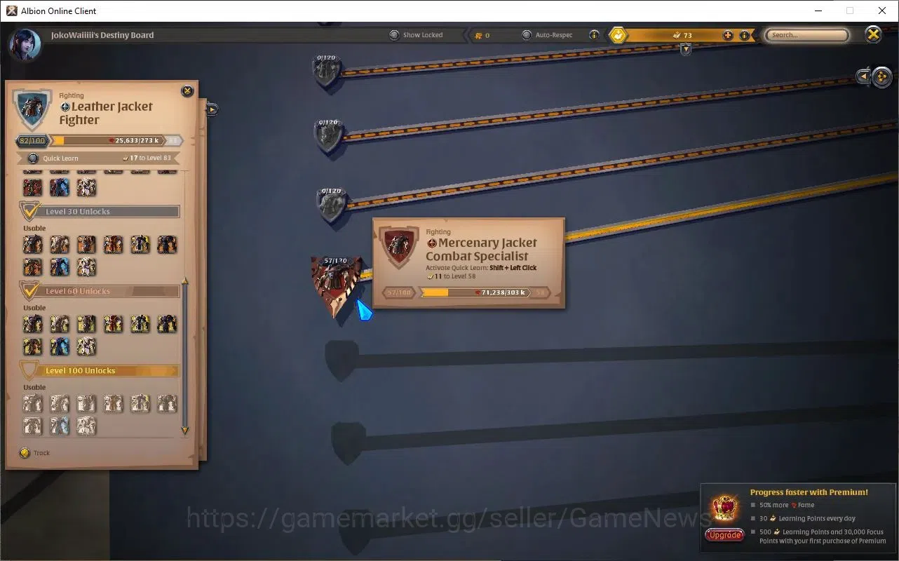 Albion Online Accounts ASIA|3,55M Total Fame - 9,46M Silver|T8 Fiber Harv image 6