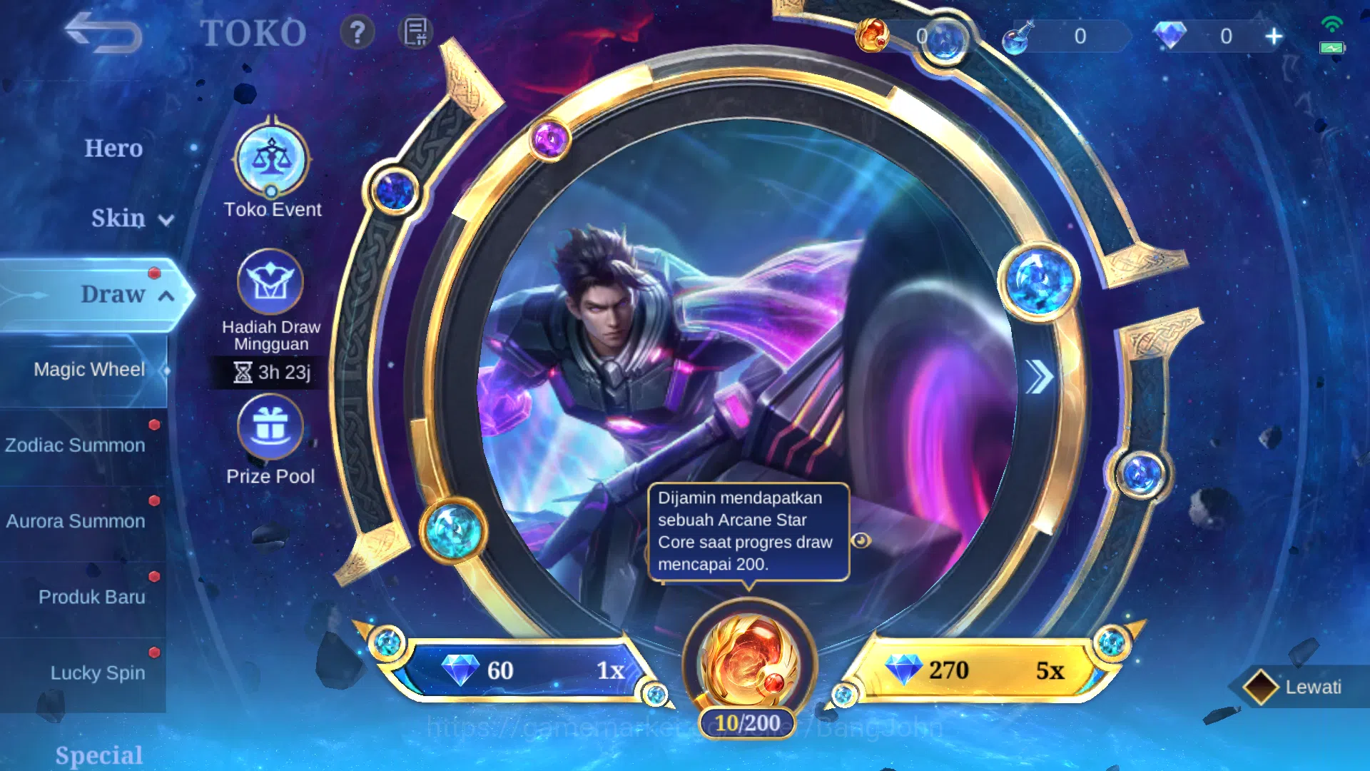 Mobile Legends: Bang Bang Accounts Hero 68 | Skin 124 | Create Kadita | Dragontamer K image 15