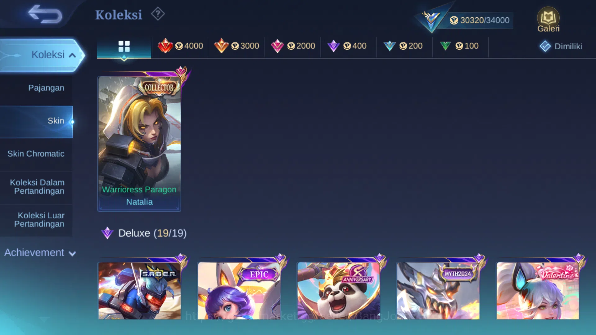 Mobile Legends: Bang Bang Accounts Hero 68 | Skin 124 | Create Kadita | Dragontamer K image 3