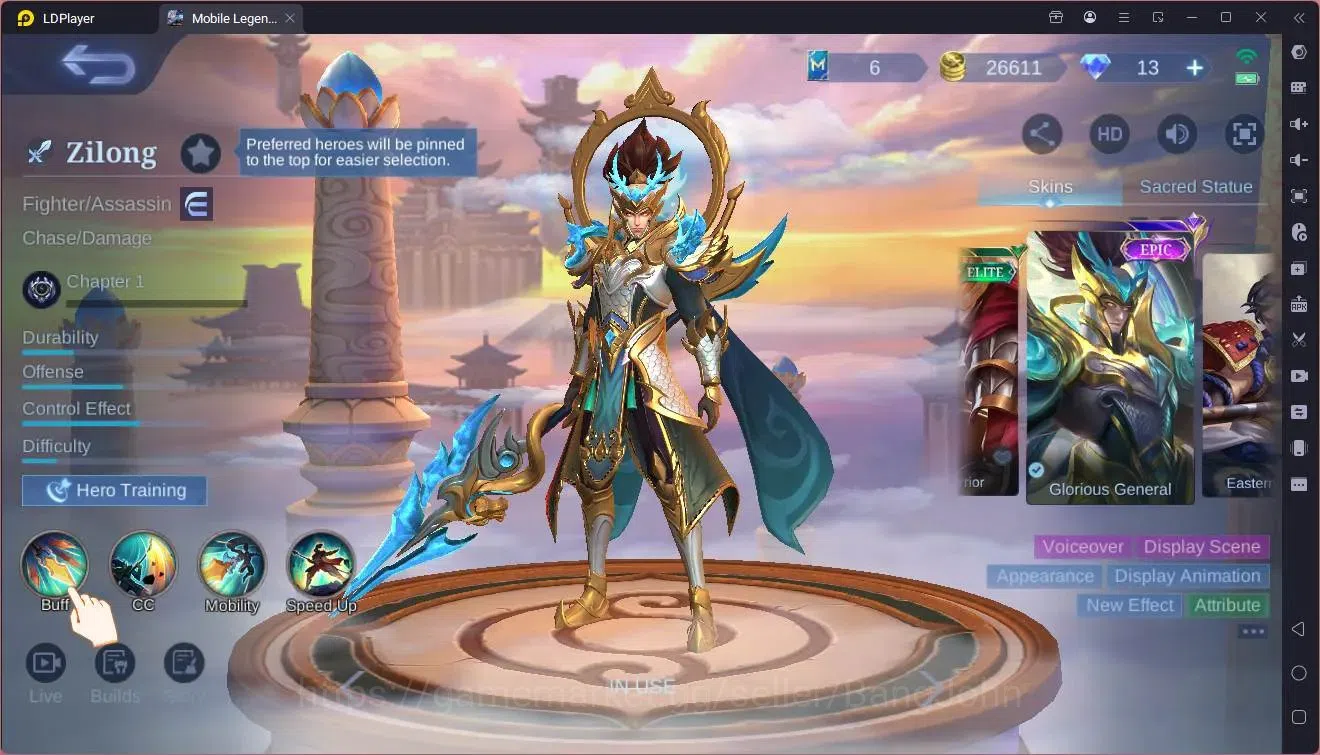 Mobile Legends: Bang Bang Accounts Global|Hero 51|Skin 44|Junior|CC Natalia|Epic Nana image 17