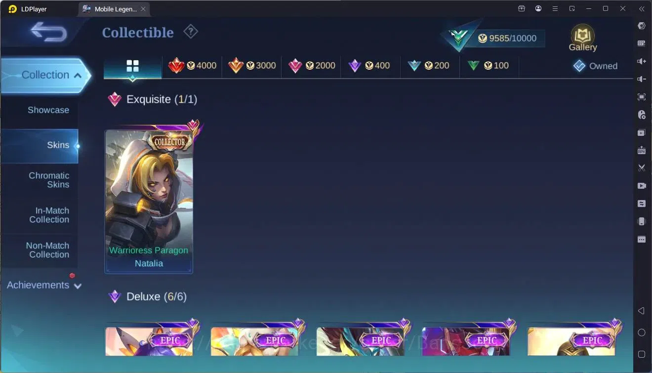 Mobile Legends: Bang Bang Accounts Global|Hero 51|Skin 44|Junior|CC Natalia|Epic Nana image 7