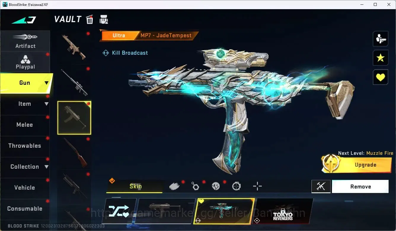 Blood Strike Accounts ASIA | ETERNAL NOVA | 1 EVA Guns | 1 7DS Guns | 1  image 18