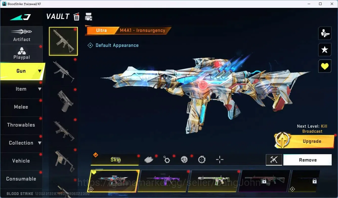 Blood Strike Accounts ASIA | ETERNAL NOVA | 1 EVA Guns | 1 7DS Guns | 1  image 8