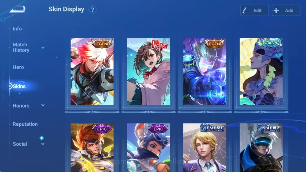 Honor of Kings Accounts Rare Skin Global | 43H 28S |Legend Lam|Legend Di Renjie|DanDaDan Daji|Worldly Haya|Epic Nezha|Epic 1