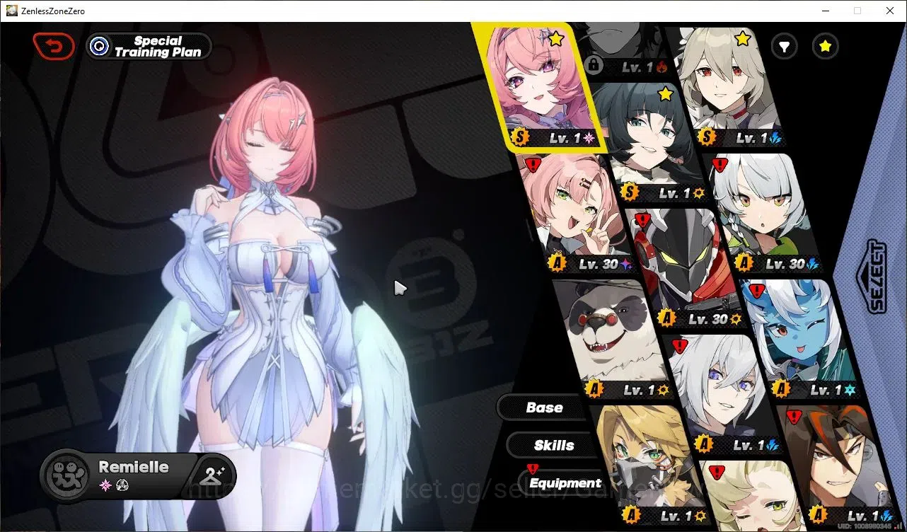 Zenless Zone Zero Accounts Starter AMERIKA|IK 42|S1 Ch5|680 PolyC|2 Limited(Remielle Dan+Sign,Jane Doe)+1 STD Rina|All 1