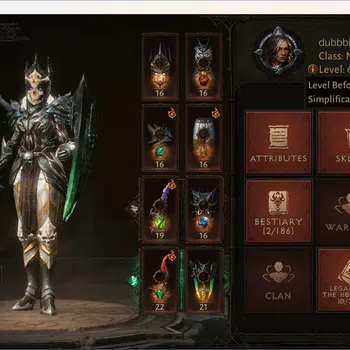 Diablo Immortal Accounts High-End NA-High Heavens | 60 (808) Necromancer-Slinger | CR 43679 | Reso 420 | Inferno V | MYRRJEN