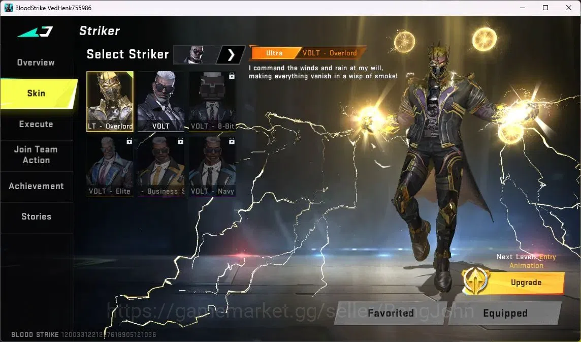 Blood Strike Accounts ASIA | Legendary AK47-Venom | Legendary M4A1-Venom image 4