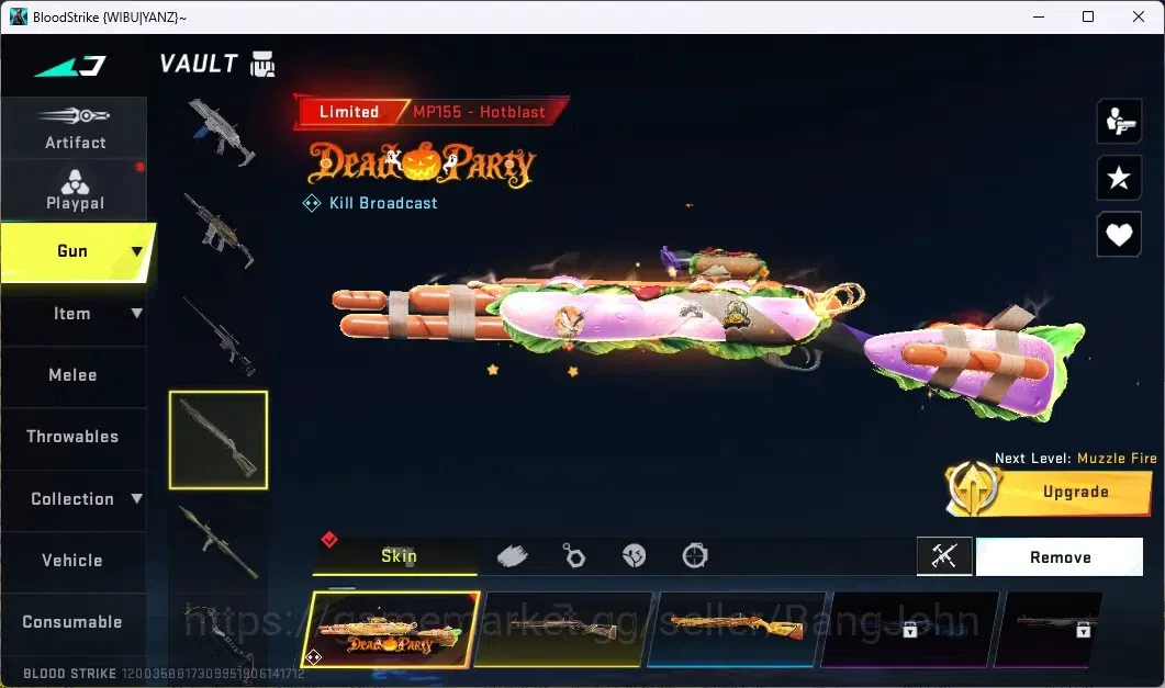 Blood Strike Accounts ASIA | 2 7DS | 2 AOT | 2 TR | 1 LIMITED-RPX | 12 U image 10