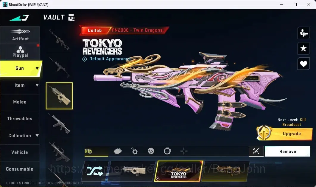 Blood Strike Accounts ASIA | 2 7DS | 2 AOT | 2 TR | 1 LIMITED-RPX | 12 U image 20