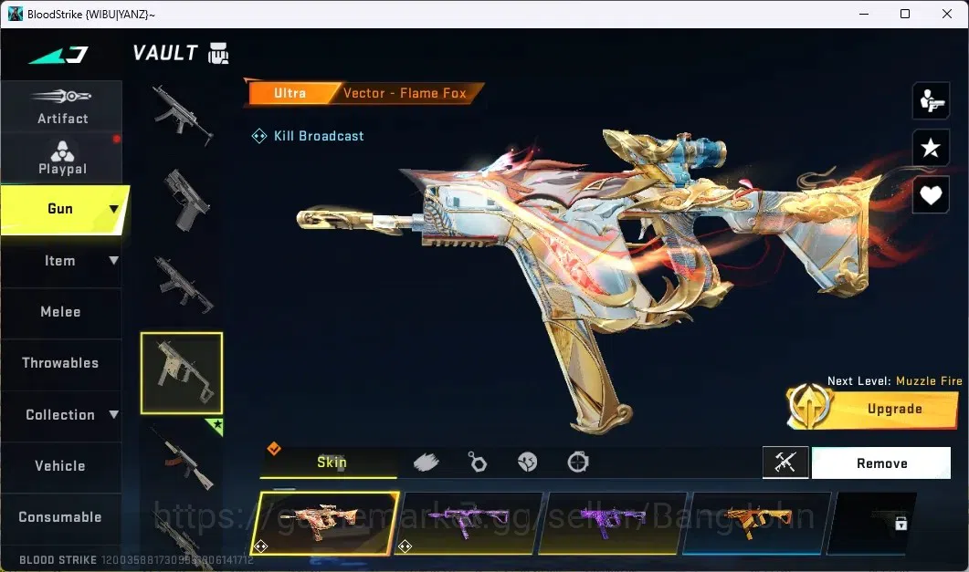 Blood Strike Accounts ASIA | 2 7DS | 2 AOT | 2 TR | 1 LIMITED-RPX | 12 U image 4