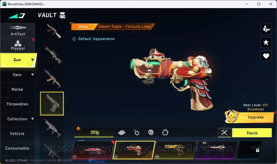 Blood Strike Accounts ASIA | 2 7DS | 2 AOT | 2 TR | 1 LIMITED-RPX | 12 U image 8