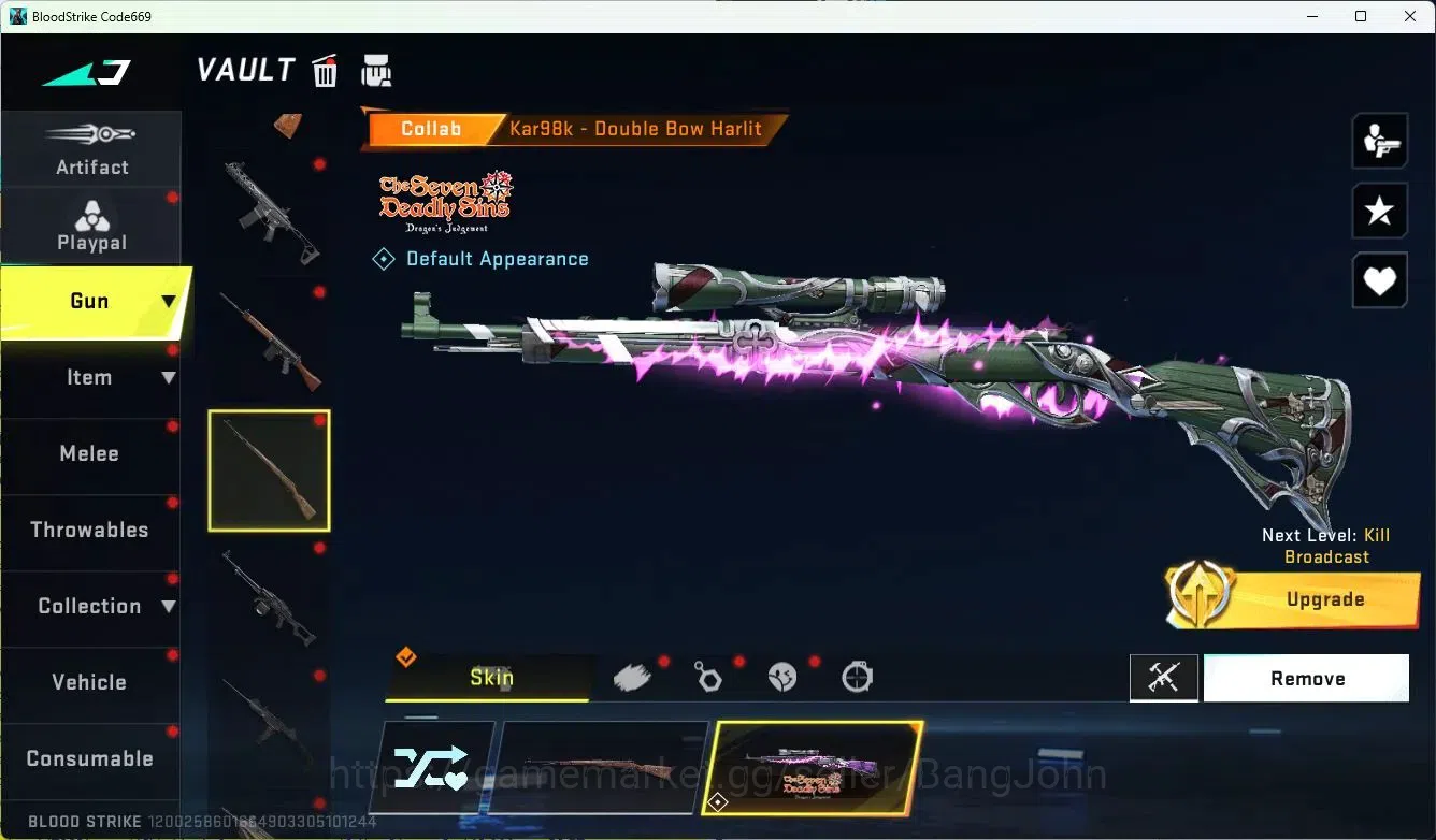 Blood Strike Accounts ASIA||COLLAB=AK47,KAG-6,M700,FAL,KAR98K,QBZ95,|LIM image 15