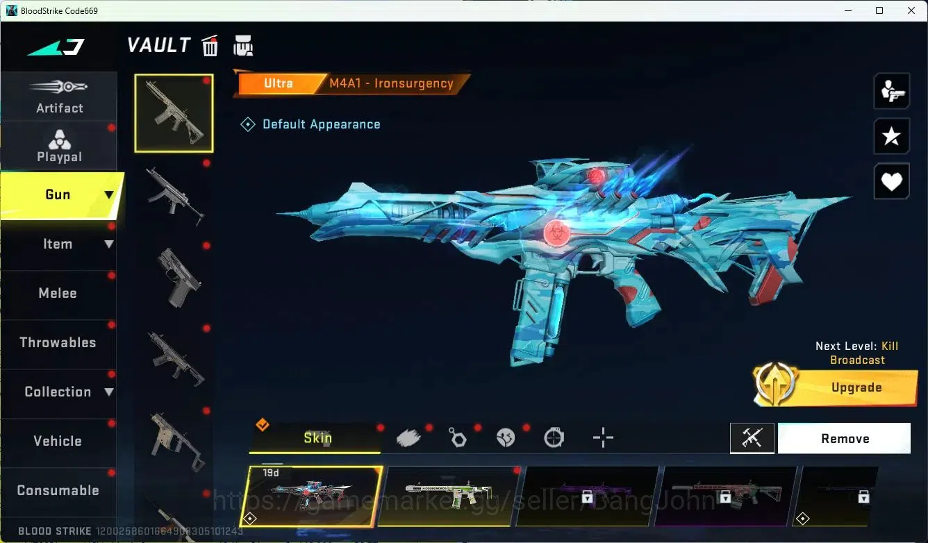 Blood Strike Accounts ASIA||COLLAB=AK47,KAG-6,M700,FAL,KAR98K,QBZ95,|LIM image 8