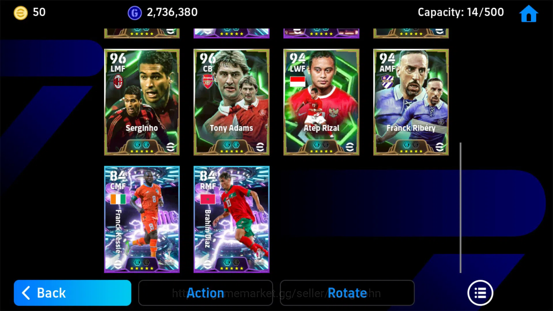 eFootball Accounts Android Power 3098 |Roberto Baggio Epic | more det image 4