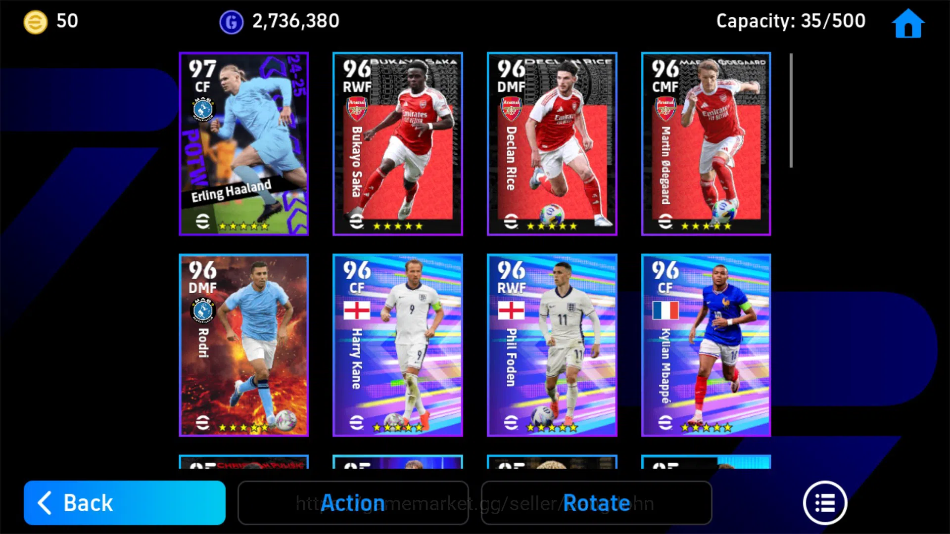 eFootball Accounts Android Power 3098 |Roberto Baggio Epic | more det image 5