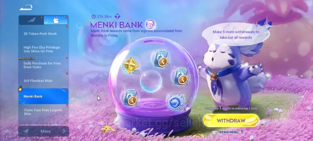 Honor of Kings Accounts Hero 7|Starter with Legend Skin Selection Chest(Di image 7